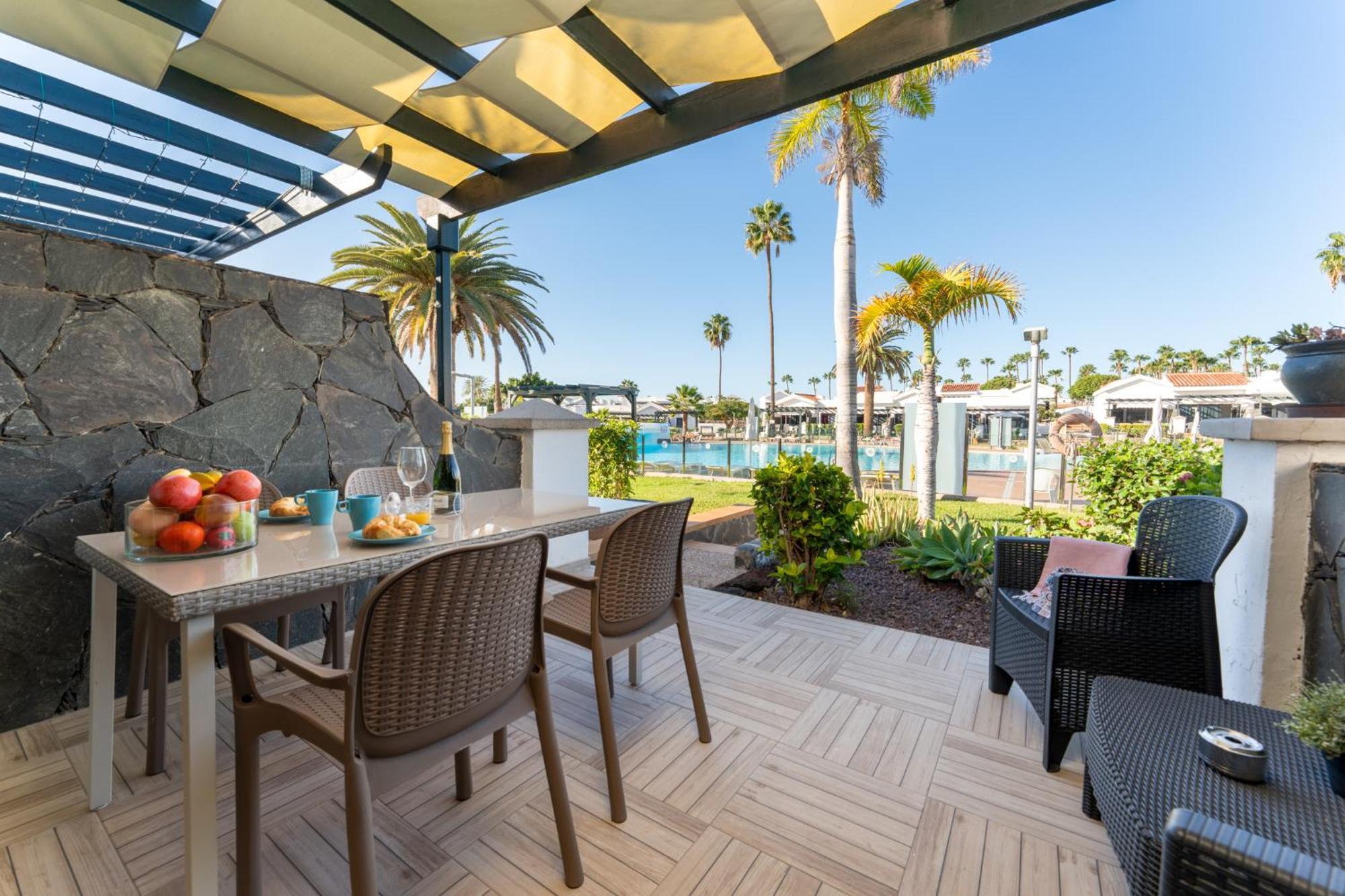 Renovated House Front-Pool Villa Maspalomas  Buitenkant foto